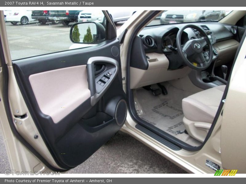 Savannah Metallic / Taupe 2007 Toyota RAV4 I4