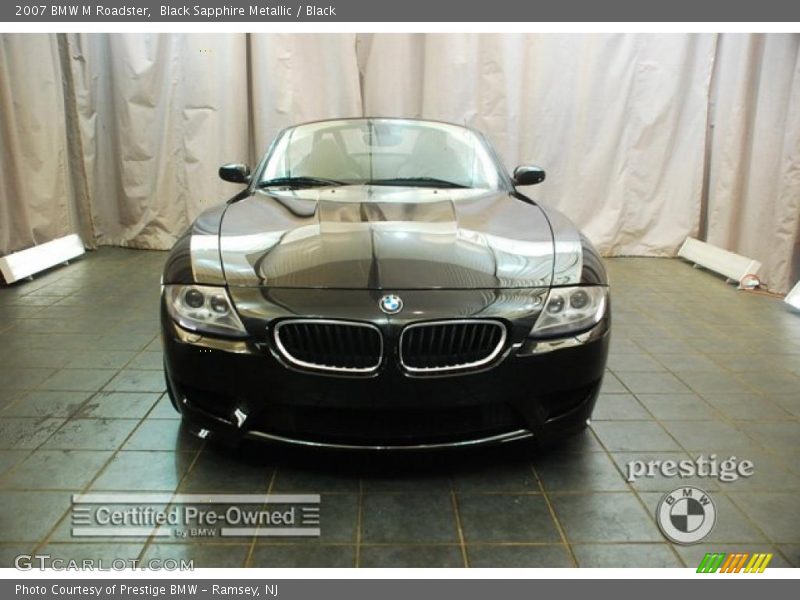 Black Sapphire Metallic / Black 2007 BMW M Roadster