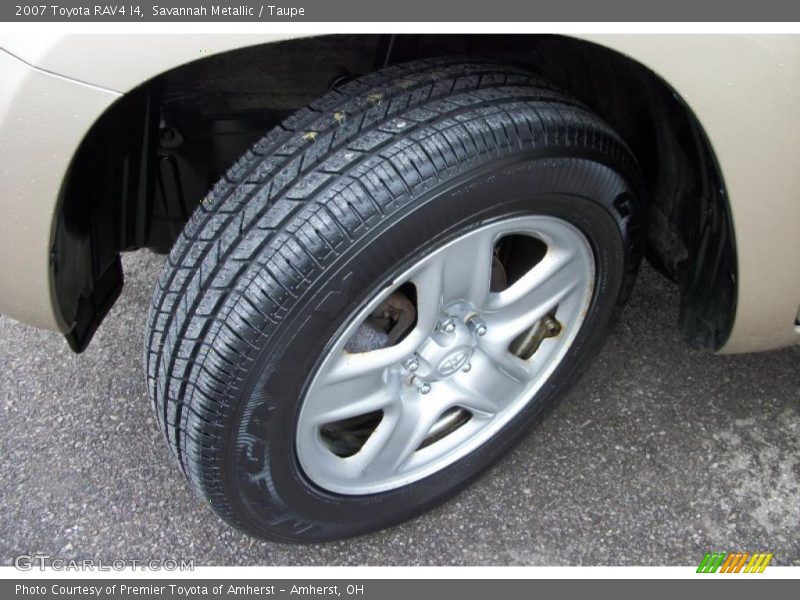 Savannah Metallic / Taupe 2007 Toyota RAV4 I4