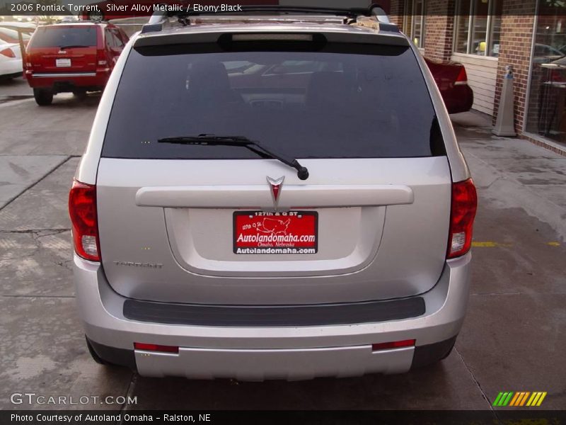 Silver Alloy Metallic / Ebony Black 2006 Pontiac Torrent