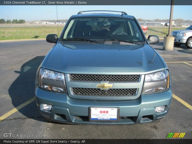 Silver Moss Metallic / Ebony 2009 Chevrolet TrailBlazer LT