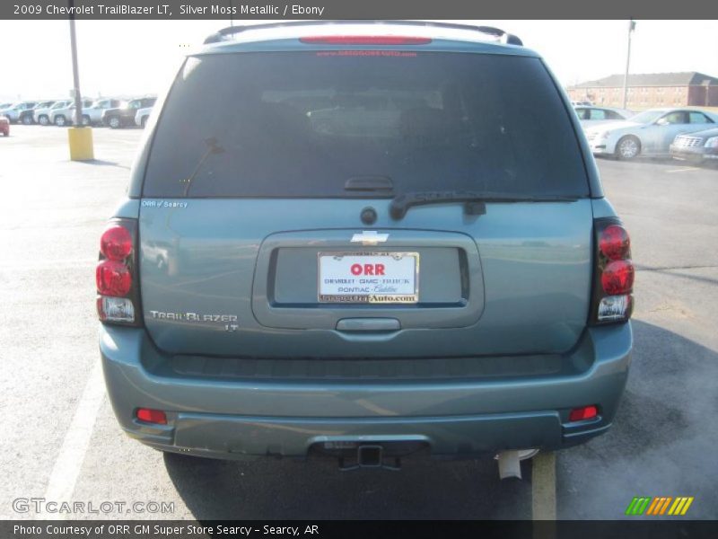 Silver Moss Metallic / Ebony 2009 Chevrolet TrailBlazer LT