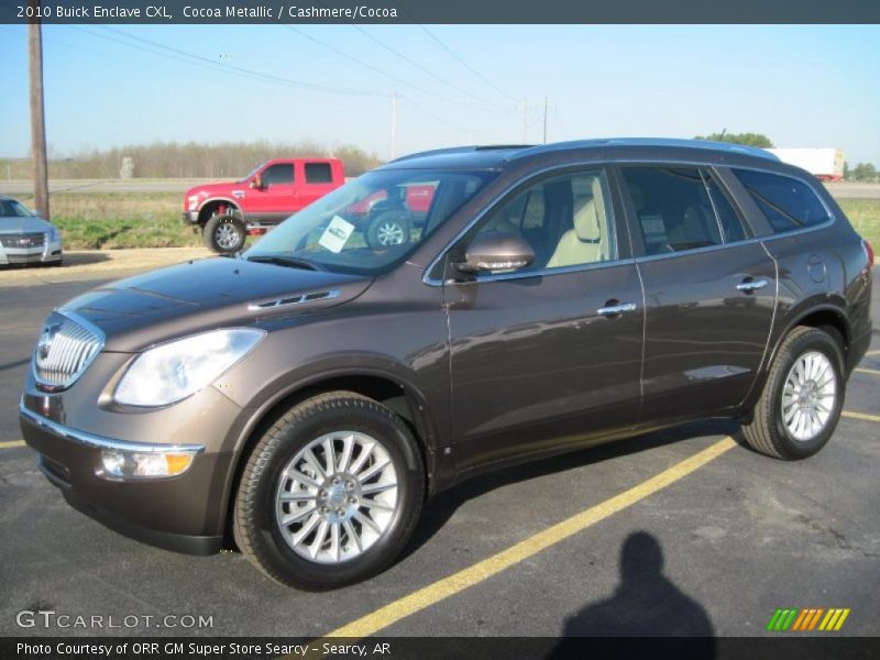 Cocoa Metallic / Cashmere/Cocoa 2010 Buick Enclave CXL