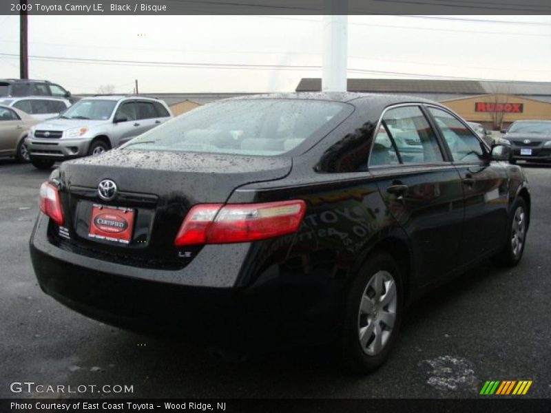 Black / Bisque 2009 Toyota Camry LE