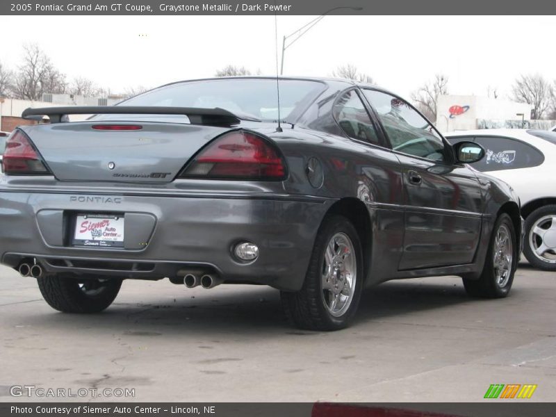 Graystone Metallic / Dark Pewter 2005 Pontiac Grand Am GT Coupe