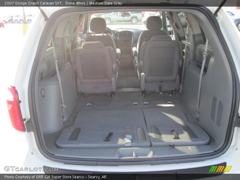 Stone White / Medium Slate Gray 2007 Dodge Grand Caravan SXT