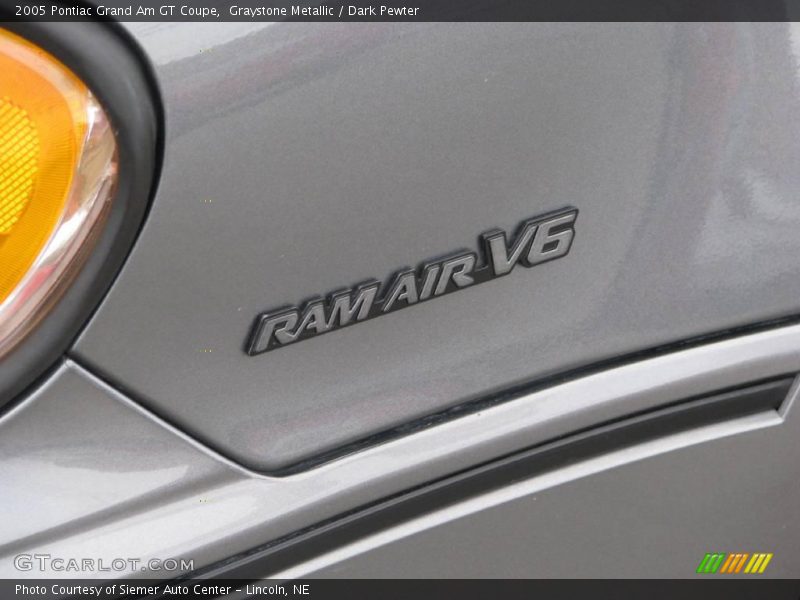 Graystone Metallic / Dark Pewter 2005 Pontiac Grand Am GT Coupe