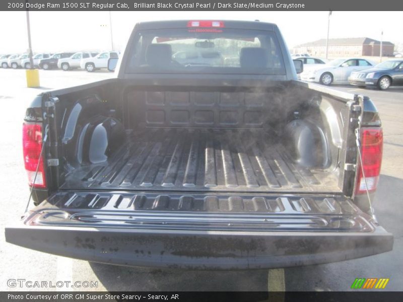 Brilliant Black Crystal Pearl / Dark Slate/Medium Graystone 2009 Dodge Ram 1500 SLT Regular Cab