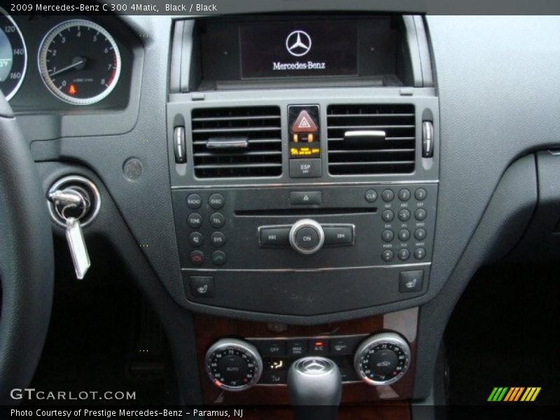 Black / Black 2009 Mercedes-Benz C 300 4Matic