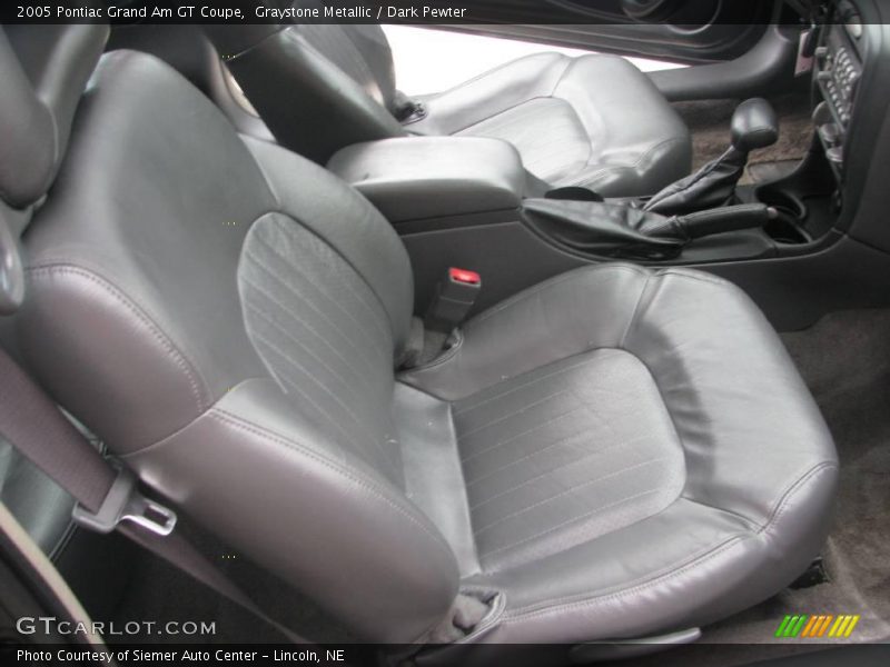Graystone Metallic / Dark Pewter 2005 Pontiac Grand Am GT Coupe