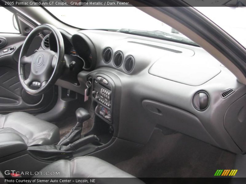 Graystone Metallic / Dark Pewter 2005 Pontiac Grand Am GT Coupe