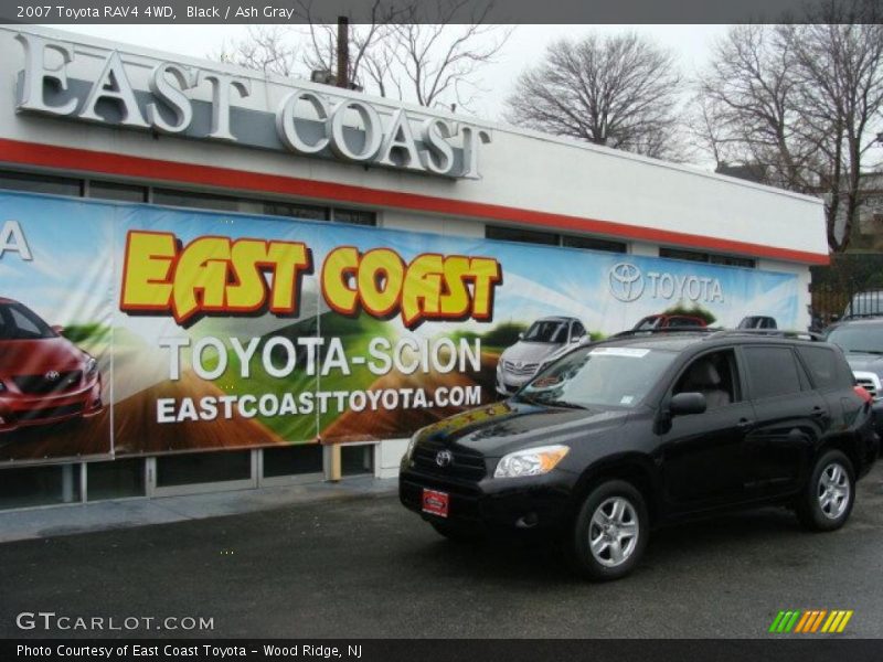Black / Ash Gray 2007 Toyota RAV4 4WD
