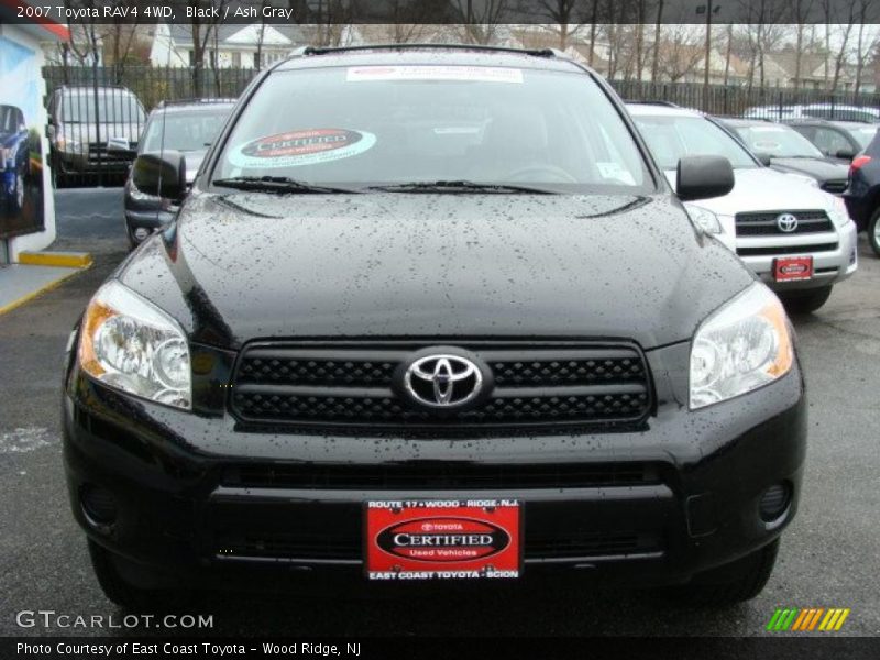 Black / Ash Gray 2007 Toyota RAV4 4WD