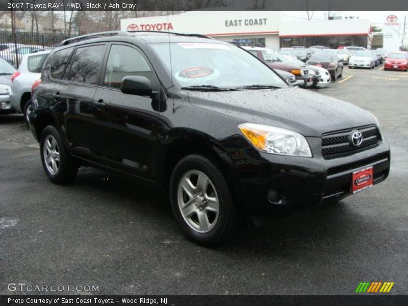 Black / Ash Gray 2007 Toyota RAV4 4WD