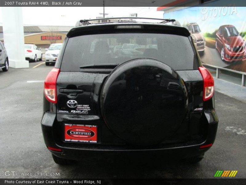 Black / Ash Gray 2007 Toyota RAV4 4WD
