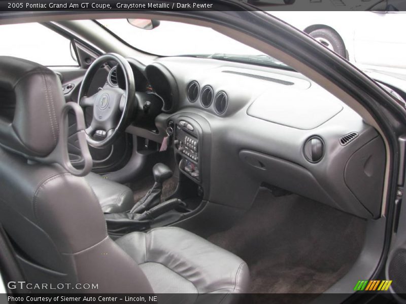 Graystone Metallic / Dark Pewter 2005 Pontiac Grand Am GT Coupe