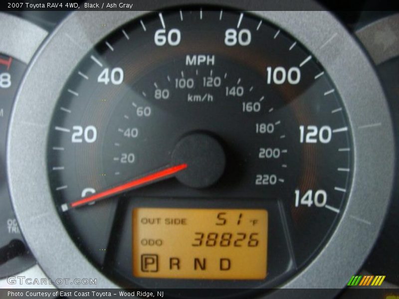 Black / Ash Gray 2007 Toyota RAV4 4WD