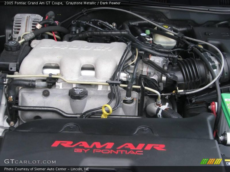 Graystone Metallic / Dark Pewter 2005 Pontiac Grand Am GT Coupe