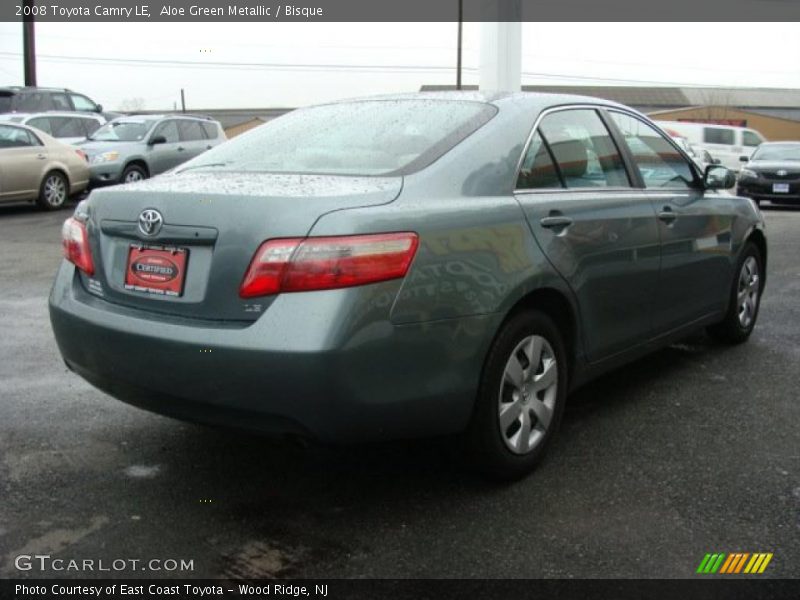 Aloe Green Metallic / Bisque 2008 Toyota Camry LE