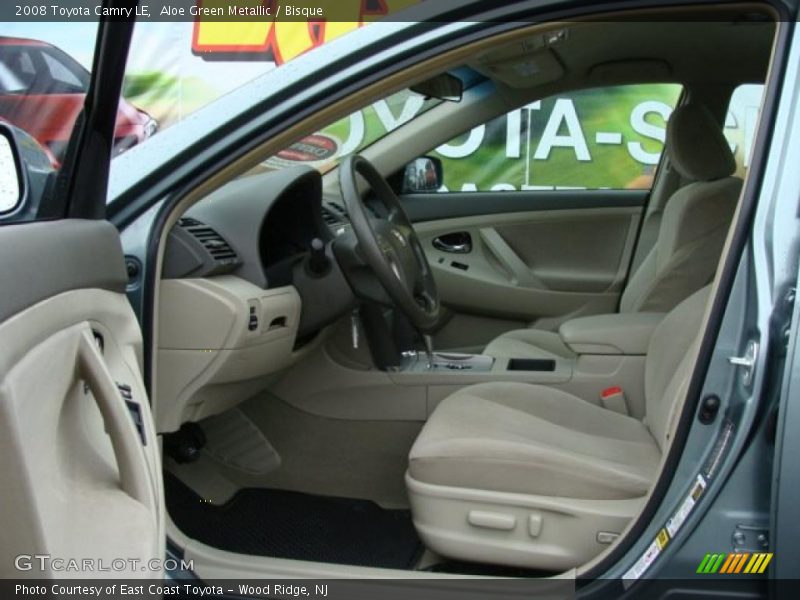 Aloe Green Metallic / Bisque 2008 Toyota Camry LE