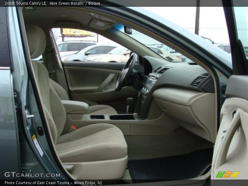 Aloe Green Metallic / Bisque 2008 Toyota Camry LE