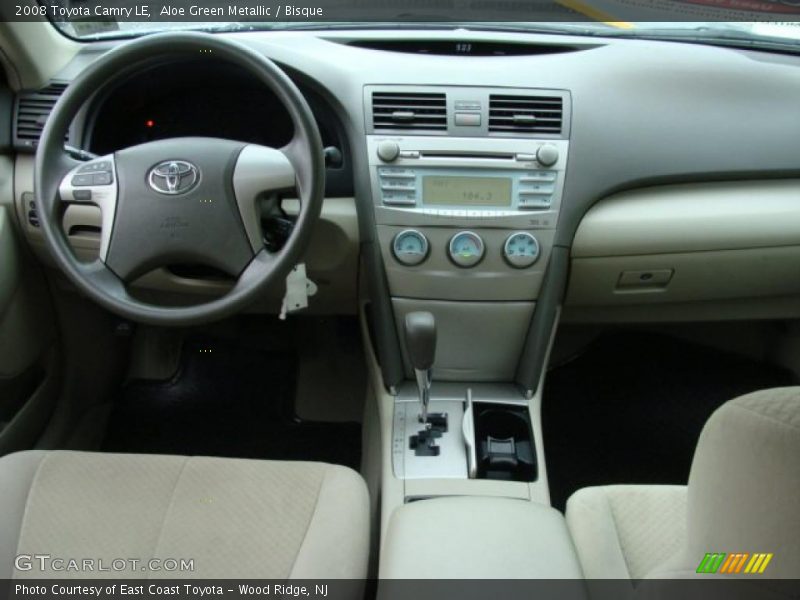 Aloe Green Metallic / Bisque 2008 Toyota Camry LE
