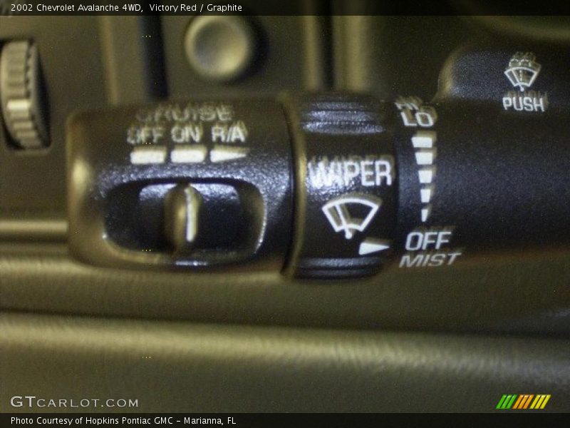 Victory Red / Graphite 2002 Chevrolet Avalanche 4WD