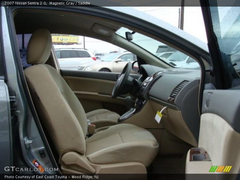 Magnetic Gray / Saddle 2007 Nissan Sentra 2.0
