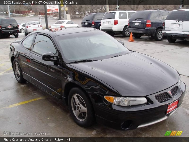 Black / Graphite 2002 Pontiac Grand Prix GT Coupe