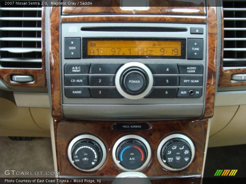 Magnetic Gray / Saddle 2007 Nissan Sentra 2.0