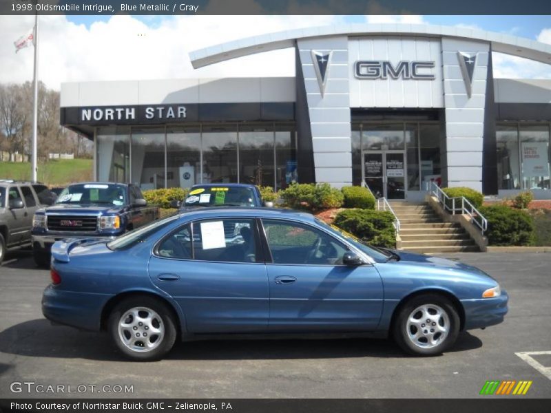 Blue Metallic / Gray 1998 Oldsmobile Intrigue