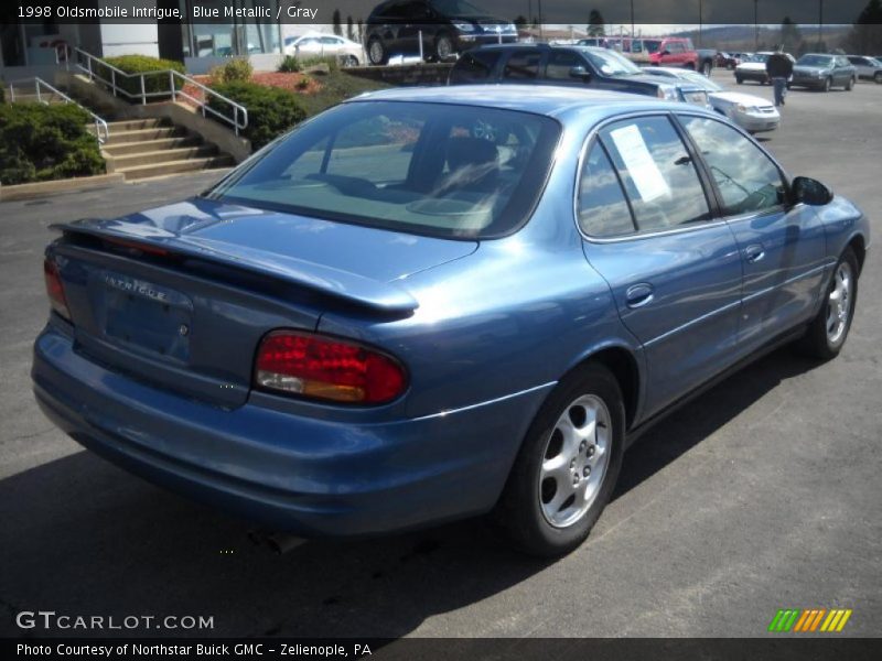 Blue Metallic / Gray 1998 Oldsmobile Intrigue
