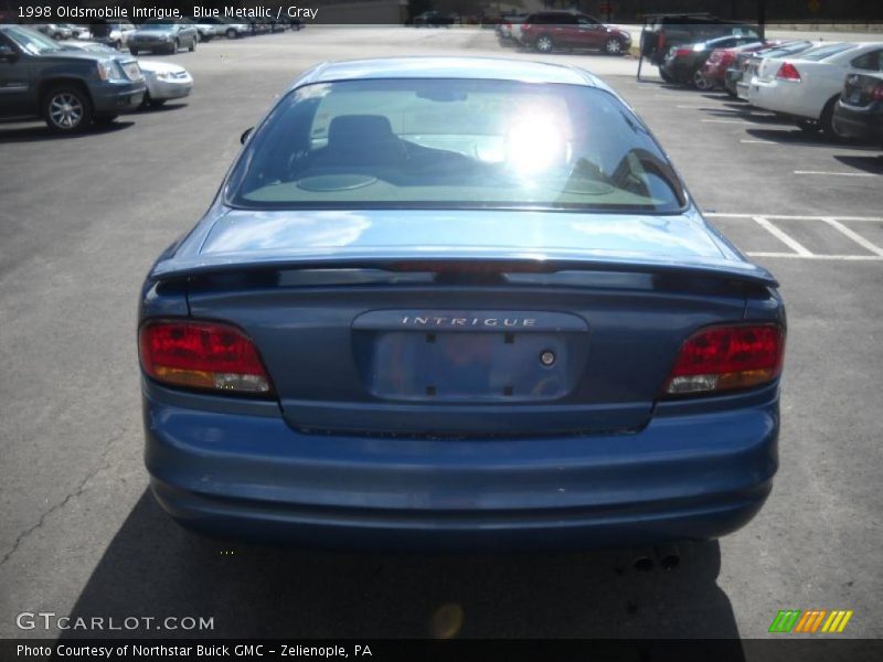 Blue Metallic / Gray 1998 Oldsmobile Intrigue