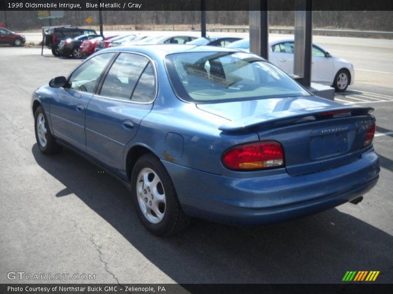 Blue Metallic / Gray 1998 Oldsmobile Intrigue