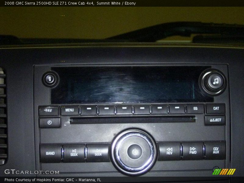 Summit White / Ebony 2008 GMC Sierra 2500HD SLE Z71 Crew Cab 4x4