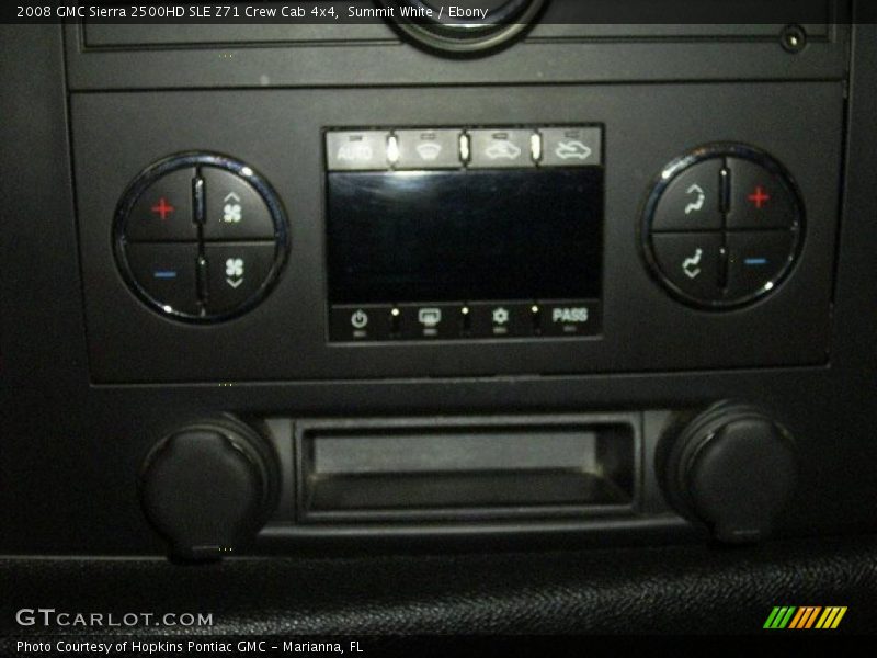 Summit White / Ebony 2008 GMC Sierra 2500HD SLE Z71 Crew Cab 4x4