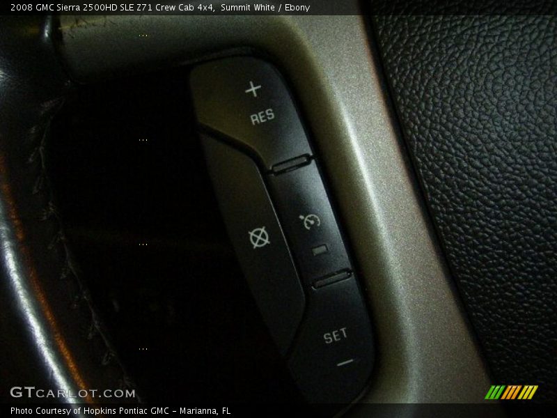 Summit White / Ebony 2008 GMC Sierra 2500HD SLE Z71 Crew Cab 4x4