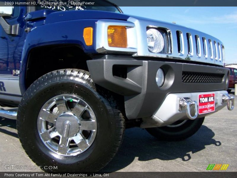 All-Terrain Blue / Ebony/Pewter 2009 Hummer H3