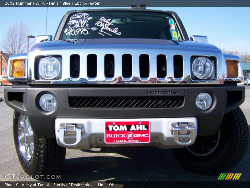 All-Terrain Blue / Ebony/Pewter 2009 Hummer H3