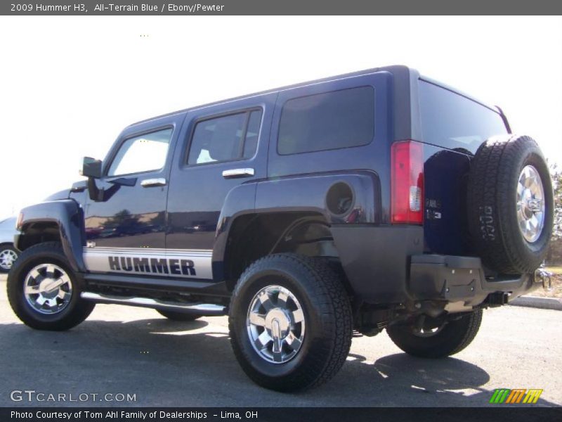 All-Terrain Blue / Ebony/Pewter 2009 Hummer H3
