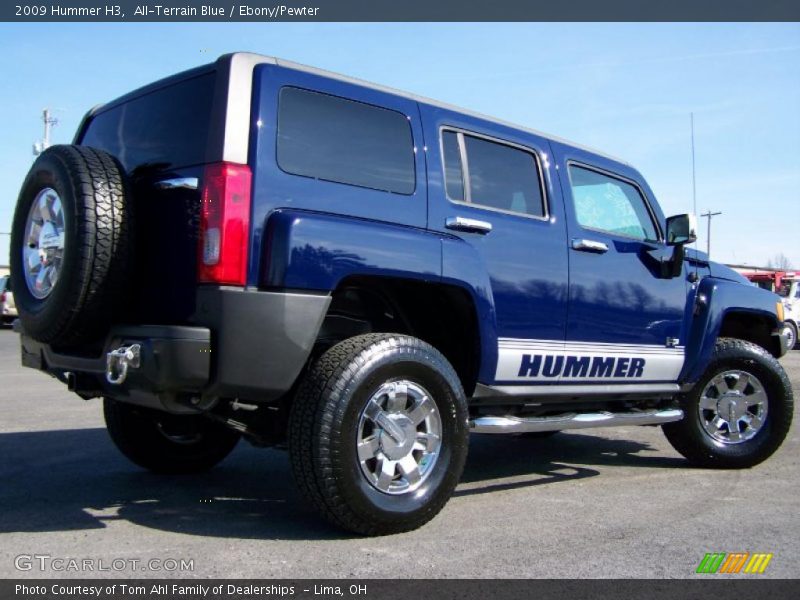 All-Terrain Blue / Ebony/Pewter 2009 Hummer H3