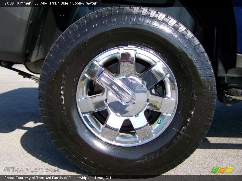 All-Terrain Blue / Ebony/Pewter 2009 Hummer H3