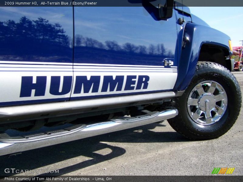 All-Terrain Blue / Ebony/Pewter 2009 Hummer H3