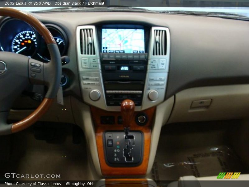 Obsidian Black / Parchment 2009 Lexus RX 350 AWD
