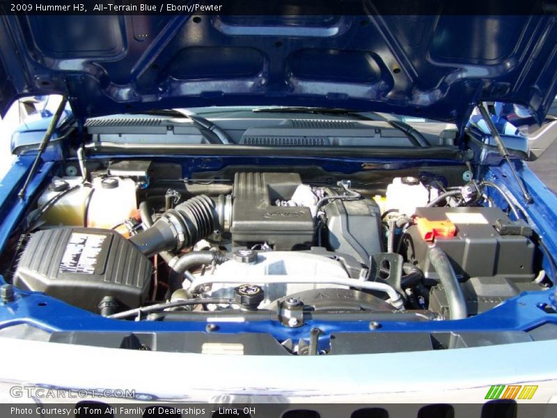 All-Terrain Blue / Ebony/Pewter 2009 Hummer H3