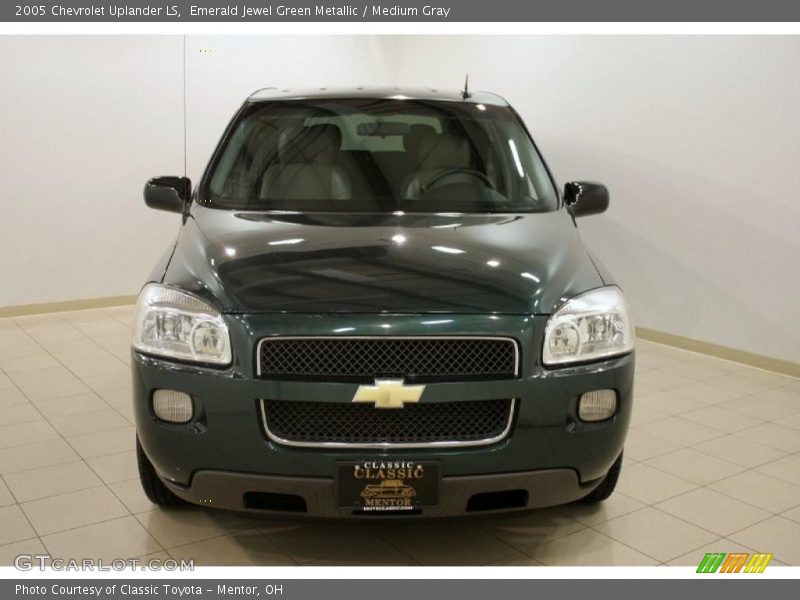 Emerald Jewel Green Metallic / Medium Gray 2005 Chevrolet Uplander LS