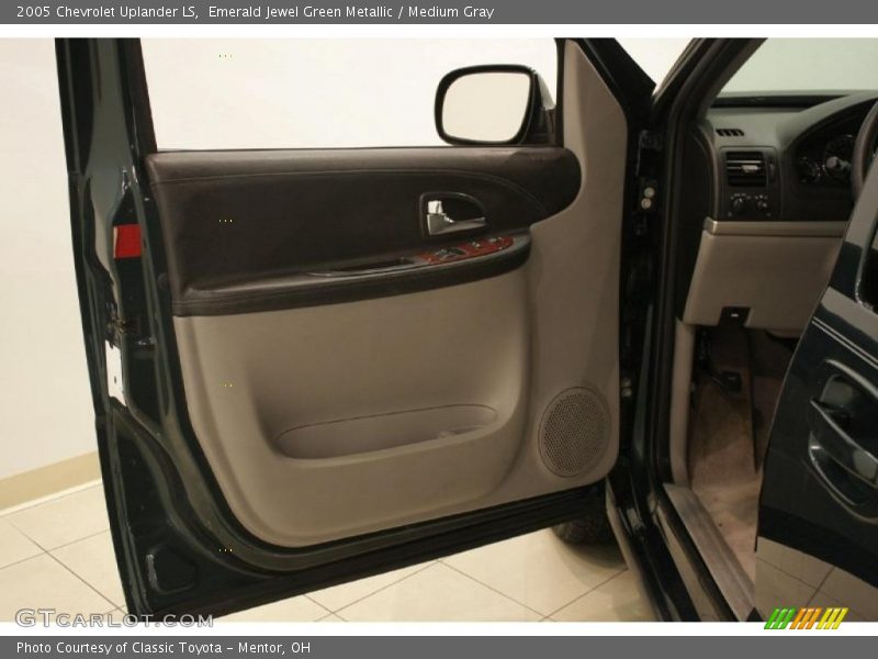 Emerald Jewel Green Metallic / Medium Gray 2005 Chevrolet Uplander LS