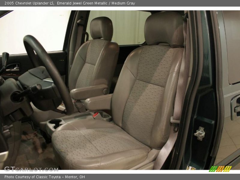 Emerald Jewel Green Metallic / Medium Gray 2005 Chevrolet Uplander LS