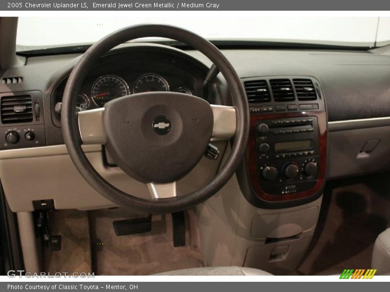 Emerald Jewel Green Metallic / Medium Gray 2005 Chevrolet Uplander LS