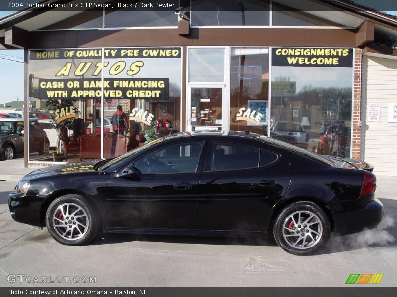 Black / Dark Pewter 2004 Pontiac Grand Prix GTP Sedan